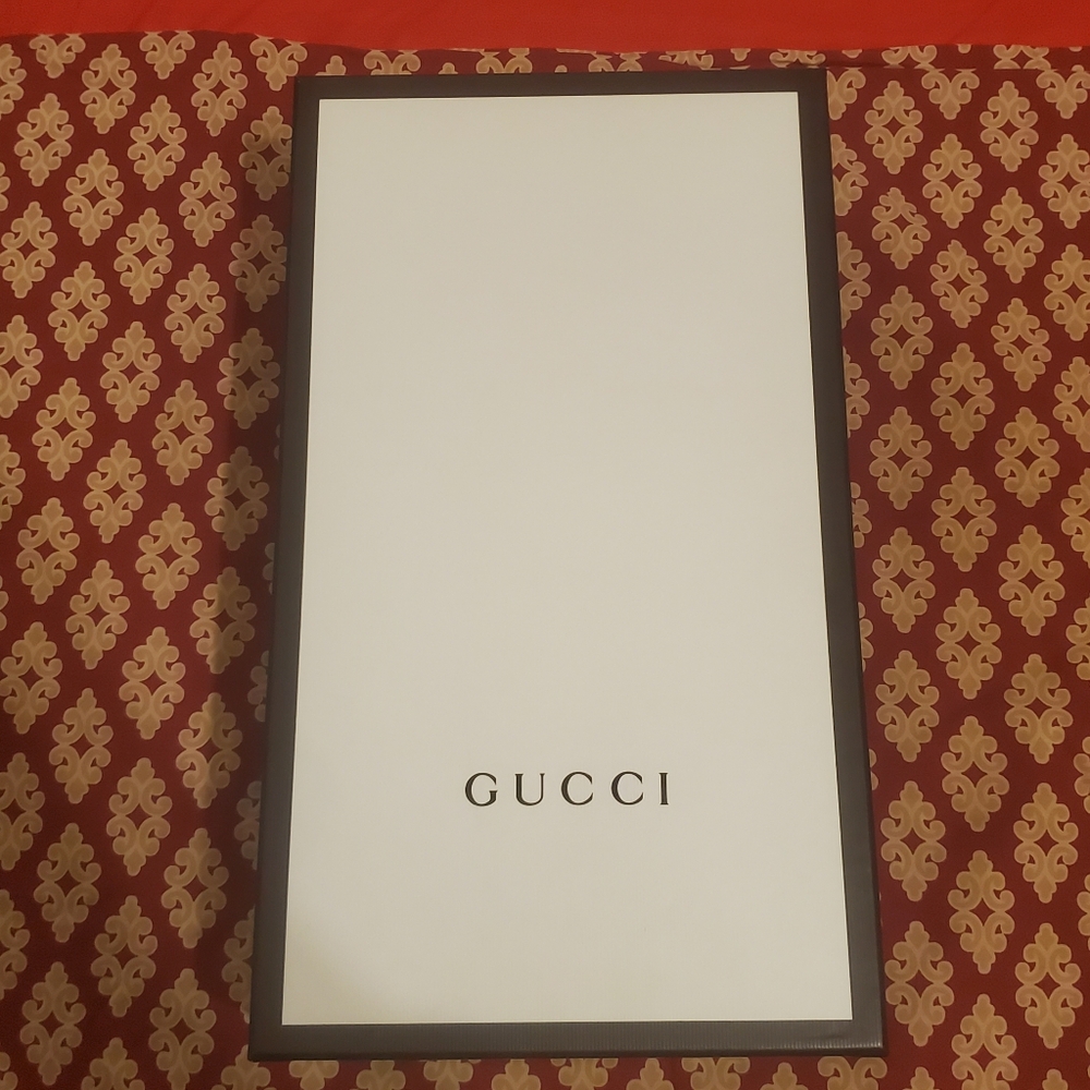 Gucci Men's Signature Stripe Slide Sandals